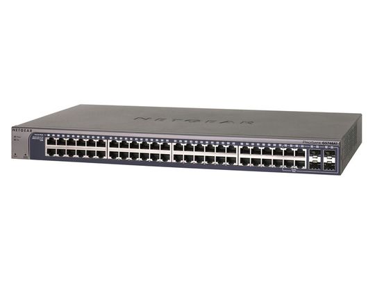 Enterprise-Funktionen zum KMU-Budget: der Netgear-Switch GS748AT. Enterprise-Funktionen zum KMU-Budget: der Netgear-Switch GS748AT.
