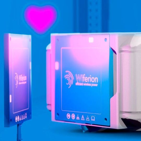 Bild 1: Wiferion ist Lösungsanbieter für die mobile, kabellose Stromversorgung von elektrischen Industriefahrzeugen. Bild 1: Wiferion ist Lösungsanbieter für die mobile, kabellose Stromversorgung von elektrischen Industriefahrzeugen.
