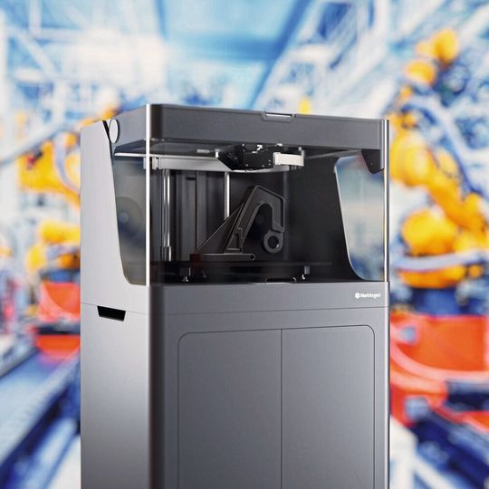 Die Industrie-Serie X7 von Markforged wurden für höchste Ansprüche Industrie entwickelt, die sich gut für die Produktion von Anlagenkomponenten, Hilfsmitteln und Werkzeugen eignen. Die Industrie-Serie X7 von Markforged wurden für höchste Ansprüche Industrie entwickelt, die sich gut für die Produktion von Anlagenkomponenten, Hilfsmitteln und Werkzeugen eignen.