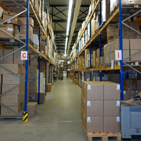 A new 148,856 square-foot warehouse will provide storage capacity for 28,000 pallets. A new 148,856 square-foot warehouse will provide storage capacity for 28,000 pallets.