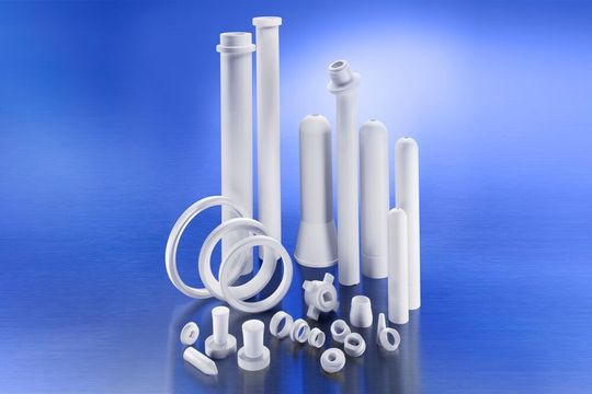 Keramikkomponente aus Alutit.