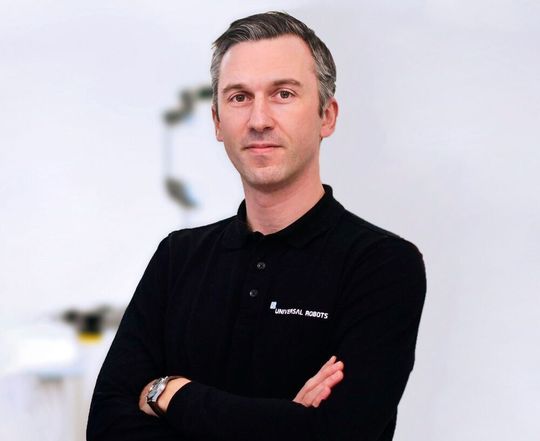 Andrea Alboni, von Universal Robots. Andrea Alboni, von Universal Robots.