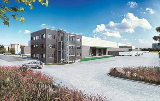 So wird das neue Gefahrstofflager im Industriepark Höchst aussehen.