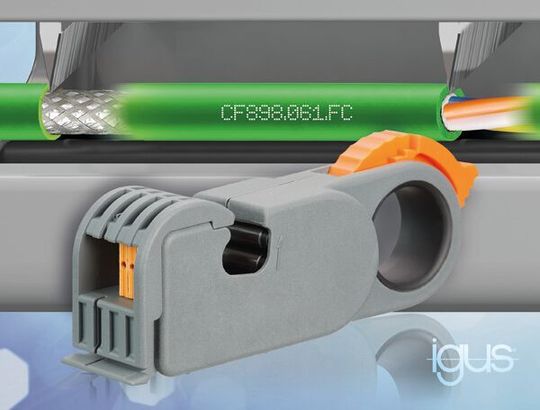 Die FastConnect Technologie für chainflex Profinet-Leitungen sorgt für eine schnelle Stecker-Konfektionierung. Die FastConnect Technologie für chainflex Profinet-Leitungen sorgt für eine schnelle Stecker-Konfektionierung.