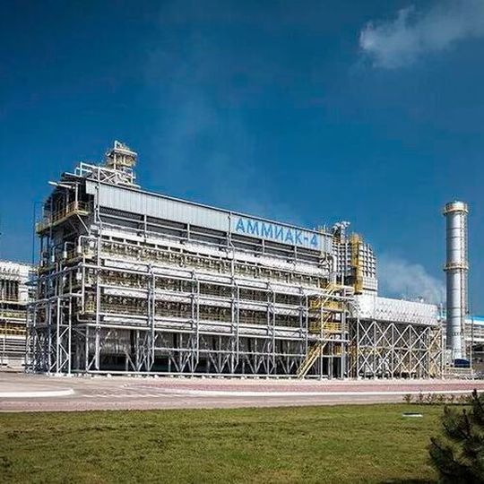 The Ammonia-4 plant operated by the Acron company is one of the largest ammonia units in Europe. The Ammonia-4 plant operated by the Acron company is one of the largest ammonia units in Europe.