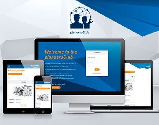 Der Pioneersclub von Krauss-Maffei geht offiziell an den Start. Über diese digitale Service-Plattform könne die Übertragung von Maschineninformationen und die Ersatzteilbeschaffung noch schneller ablaufen. Der Pioneersclub von Krauss-Maffei geht offiziell an den Start. Über diese digitale Service-Plattform könne die Übertragung von Maschineninformationen und die Ersatzteilbeschaffung noch schneller ablaufen.
