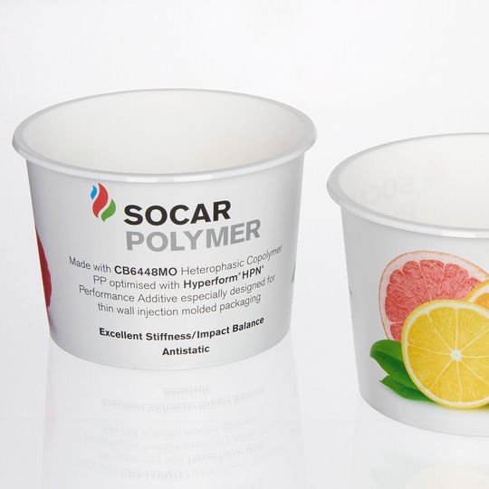 Socar Polymer launches two new impact copolymer polypropylene grades ideal for rigid, thin-wall packaging. Socar Polymer launches two new impact copolymer polypropylene grades ideal for rigid, thin-wall packaging.