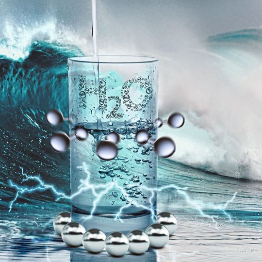 Ein Forschungsteam hat einen neuartigen Ansatz zur Entsalzung von Meerwasser mit Wasserstoff gefunden. Ein Forschungsteam hat einen neuartigen Ansatz zur Entsalzung von Meerwasser mit Wasserstoff gefunden.