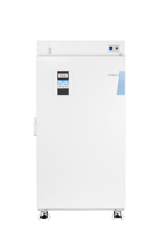 The Thermo Scientific Cytomat 24 automated incubators and storage systems. The Thermo Scientific Cytomat 24 automated incubators and storage systems.