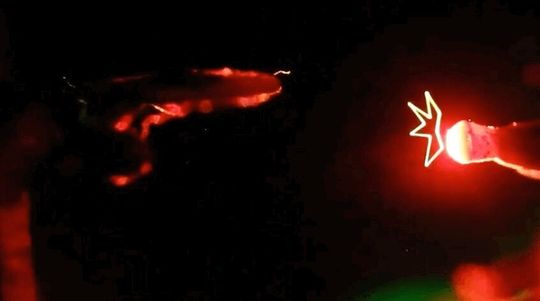 Jetzt sind echte Animationen mit der Lasertechnik möglich.