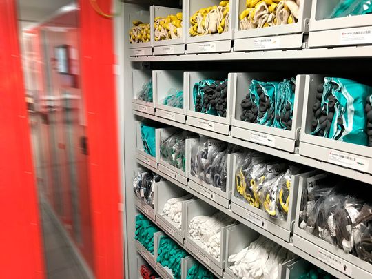 Das innovative Wiegesystem „ORSYmat WGT“ im Praxiseinsatz bei Danfoss. Das innovative Wiegesystem „ORSYmat WGT“ im Praxiseinsatz bei Danfoss.