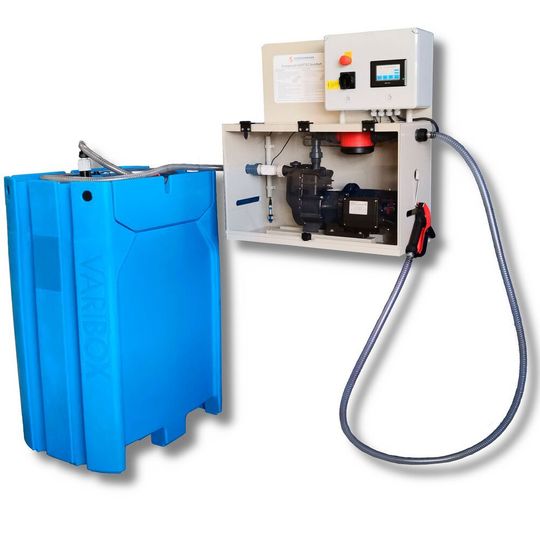 Mit dem Pumpenset Safetec lassen sich Behälter im Saugverfahren sicher entleeren. Mit dem Pumpenset Safetec lassen sich Behälter im Saugverfahren sicher entleeren.