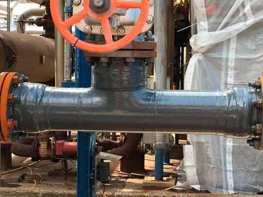 Hydratight und Henkel liefern gemeinsam für die Reparatur von Verbundwerkstoffen. Hydratight und Henkel liefern gemeinsam für die Reparatur von Verbundwerkstoffen.