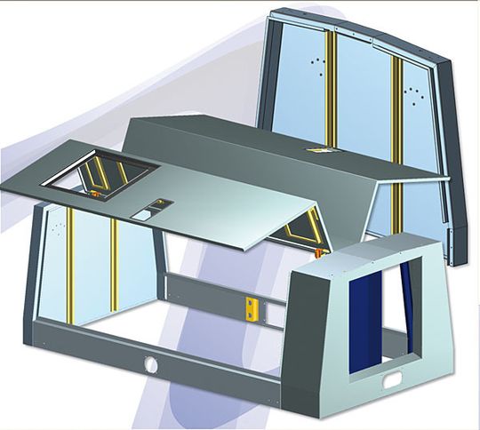 Der Turbo für die Blechbearbeitung – die neueste Version der CAD-Software Hicad next für eine durchgängige Prozesskette. Auf der Euroblech 2008 präsentierte die ISD Software und Systeme GmbH die neuesten Versionen ihrer CAD- und PDM-Systemlösungen für eine durchgängige Prozesskette – mit mehr als 500 Neuerungen. Bild: ISD Der Turbo für die Blechbearbeitung – die neueste Version der CAD-Software Hicad next für eine durchgängige Prozesskette. Auf der Euroblech 2008 präsentierte die ISD Software und Systeme GmbH die neuesten Versionen ihrer CAD- und PDM-Systemlösungen für eine durchgängige Prozesskette – mit mehr als 500 Neuerungen. Bild: ISD