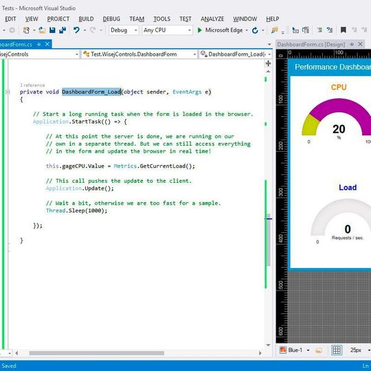Das Wisej-Framework intergriert sich nahtlos in Visual Studio und ermöglicht das Rapid Web Application Development auf Basis verschiedener Sprachen. Das Wisej-Framework intergriert sich nahtlos in Visual Studio und ermöglicht das Rapid Web Application Development auf Basis verschiedener Sprachen.