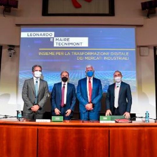The agreement was signed by Maire Tecnimont President Fabrizio Di Amato and Leonardo CEO Alessandro Profumo. The agreement was signed by Maire Tecnimont President Fabrizio Di Amato and Leonardo CEO Alessandro Profumo.
