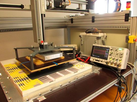 Laboruntersuchung verschiedener Spulenkombinationen.