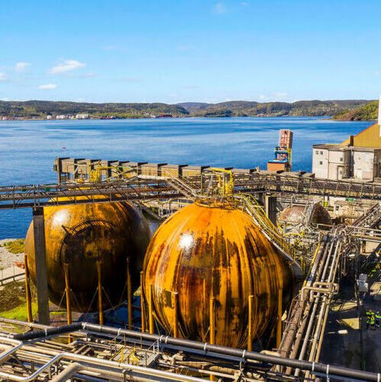 Yara’s ammonia plant in Porsgrunn, Norway. Yara’s ammonia plant in Porsgrunn, Norway.