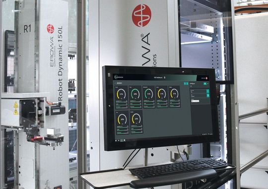 The OEE Dashboard shows the status of efficiency for all the production cells or individually right down to the last detail for every single machine. The OEE Dashboard shows the status of efficiency for all the production cells or individually right down to the last detail for every single machine.