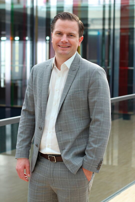 Gunnar Mey, Department Director Industry at Landesmesse Stuttgart, is excited about the support from exhibitors at AMB 2022.