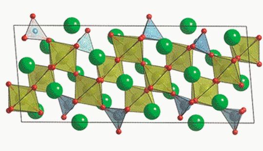 Das ist der atomare Aufbau eines Wärme isolierenden Titanats: Es ist eine Keramik mit quasikristallinem Aufbau, betont die Gesellschaft Deutscher Chemiker. Interessante Anwendungen werden dem mithilfe der Künstlichen Intelligenz gefundenem Material vorausgesagt. Das ist der atomare Aufbau eines Wärme isolierenden Titanats: Es ist eine Keramik mit quasikristallinem Aufbau, betont die Gesellschaft Deutscher Chemiker. Interessante Anwendungen werden dem mithilfe der Künstlichen Intelligenz gefundenem Material vorausgesagt.