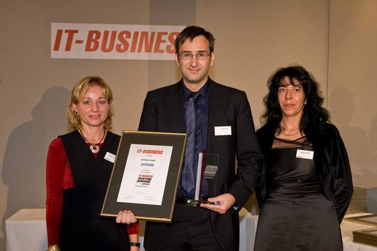 Volker Mitlacher von Systeam ging als Gewinner des Platin-Awards in der Kategorie Spezial-Distribution hervor. Volker Mitlacher von Systeam ging als Gewinner des Platin-Awards in der Kategorie Spezial-Distribution hervor.