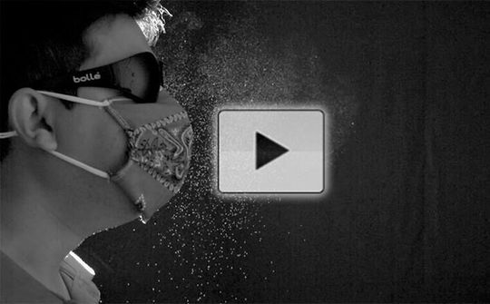 High-speed videos of a person sneezing reveal the best fabric combos for cloth masks. High-speed videos of a person sneezing reveal the best fabric combos for cloth masks.