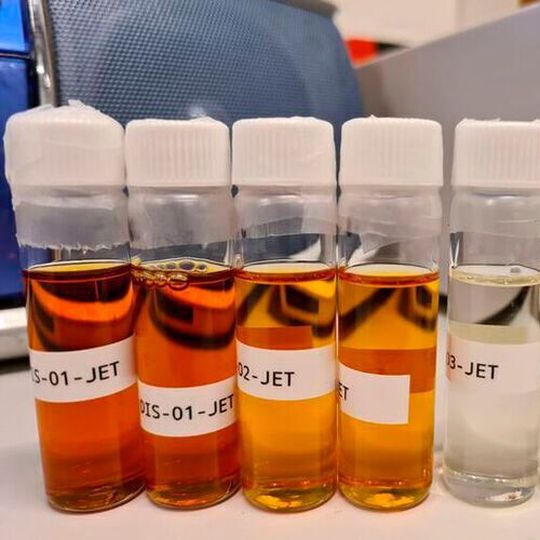 Sustainable aviation fuel components produced from the HTL of selected biomass and subsequent catalytic hydrotreating. Sustainable aviation fuel components produced from the HTL of selected biomass and subsequent catalytic hydrotreating.