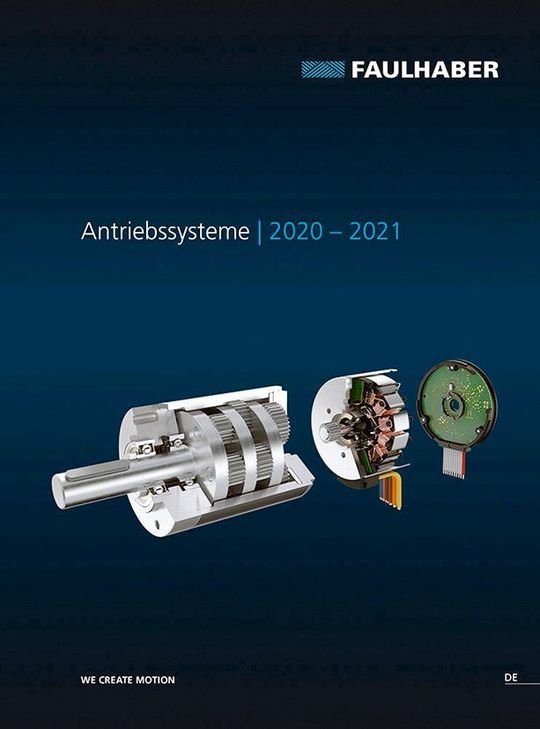 Auf über 650 Seiten findet man im neuen Faulhaber-Katalog 2020 — 2021 das umfangreichste Portfolio an hoch entwickelter Miniatur- und Mikroantriebstechnologie. Auf über 650 Seiten findet man im neuen Faulhaber-Katalog 2020 — 2021 das umfangreichste Portfolio an hoch entwickelter Miniatur- und Mikroantriebstechnologie.