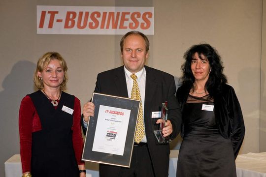 Der Gold-Award in der Kategorie Value Added Distribution ging an Matthias Bodry von Bytec. Der Gold-Award in der Kategorie Value Added Distribution ging an Matthias Bodry von Bytec.