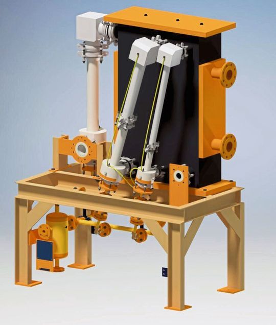 Die Dampfstrahl-Vakuumpumpe aus Diabon-Graphit, die Gea in Zusammenarbeit mit der SGL Carbon entwickelt hat, entspricht den aktuellen Regelwerken der chemischen Industrie (AD-2000/EN, ATEX, DGRL) und erfüllt die hohen Sicherheitsanforderungen. Die Dampfstrahl-Vakuumpumpe aus Diabon-Graphit, die Gea in Zusammenarbeit mit der SGL Carbon entwickelt hat, entspricht den aktuellen Regelwerken der chemischen Industrie (AD-2000/EN, ATEX, DGRL) und erfüllt die hohen Sicherheitsanforderungen.
