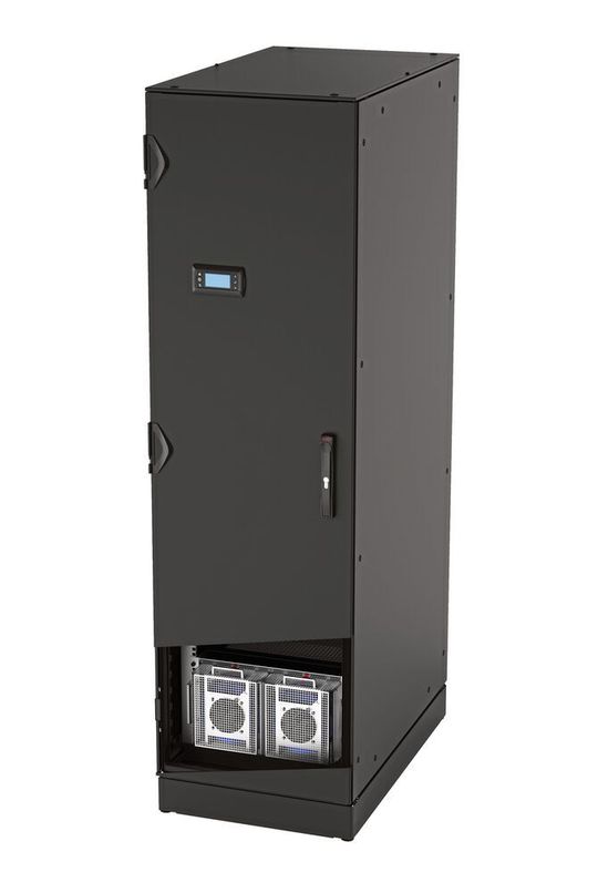 Wärmetauscher: Der SchrankLHX+ von nVent Schroff mit eingebautem Luft/Wasserwärmetauscher bringt Kühlleistungen bis zu 10 kW. Wärmetauscher: Der SchrankLHX+ von nVent Schroff mit eingebautem Luft/Wasserwärmetauscher bringt Kühlleistungen bis zu 10 kW.