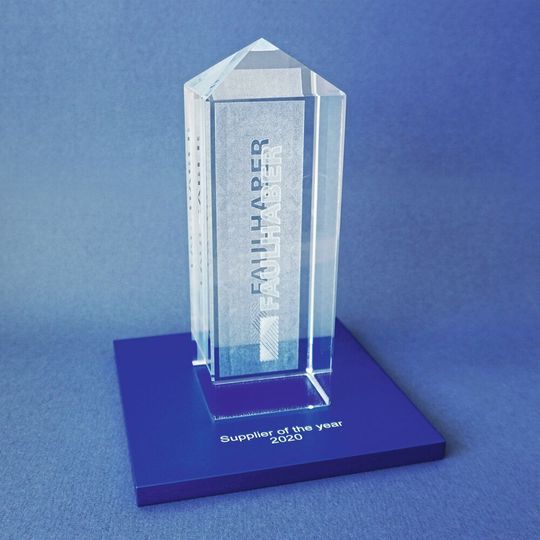 Faulhaber verleiht 2021 den Lieferanten-Award an Fewe Feinstdrehteile. Faulhaber verleiht 2021 den Lieferanten-Award an Fewe Feinstdrehteile.