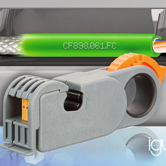 La technologie FastConnect pour les câbles Profinet chainflex permet un ajout rapide du connecteur. La technologie FastConnect pour les câbles Profinet chainflex permet un ajout rapide du connecteur.