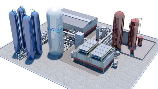 MAN Energy Solutions hat einen Vertrag über die Lieferung seiner Liquid Air Energy Storage (LAES)-Turbomaschinentechnologie für die Cryo-Battery-Anlage von Highview Power unterzeichnet. MAN Energy Solutions hat einen Vertrag über die Lieferung seiner Liquid Air Energy Storage (LAES)-Turbomaschinentechnologie für die Cryo-Battery-Anlage von Highview Power unterzeichnet.