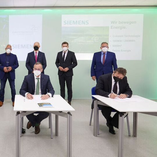Signing of the Letter of Intent. Signing of the Letter of Intent.