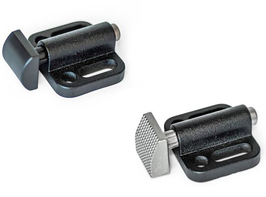 Das sind sogenannte Seitendruckstücke, wie sie Otto Ganter anbietet. Der Vorrichtungsbau komme ohne diese flexibel einsetzbaren Fixierelemente kaum aus, heißt es. Jetzt gibt es sie besonders kompakt. Das sind sogenannte Seitendruckstücke, wie sie Otto Ganter anbietet. Der Vorrichtungsbau komme ohne diese flexibel einsetzbaren Fixierelemente kaum aus, heißt es. Jetzt gibt es sie besonders kompakt.