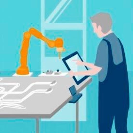 Die Welt der Fabriken ändert sich. Roboter und Künstliche Intelligenz übernehmen viele Aufgaben. Was heißt das für den Menschen? Lernende Systeme – Die Plattform für Künstliche Intelligenz, hat Antworten. Die Welt der Fabriken ändert sich. Roboter und Künstliche Intelligenz übernehmen viele Aufgaben. Was heißt das für den Menschen? Lernende Systeme – Die Plattform für Künstliche Intelligenz, hat Antworten.