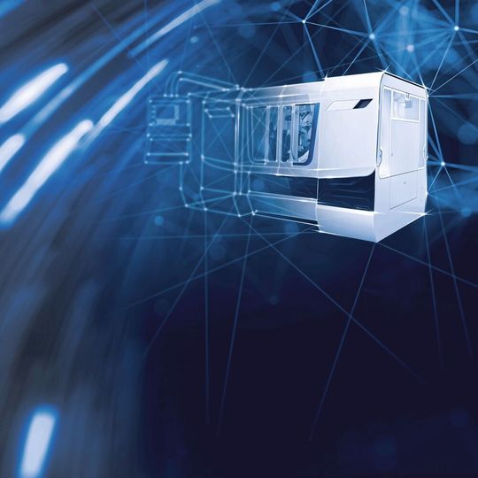 «Produktionsunternehmen werden vernetzter, Prozesse werden intelligenter und Entscheidungen werden automatisiert oder mit Menschen als Co-Working-Ansatz realisiert», Marcus Köhnlein, Head of Digital Business UNITED GRINDING Group. «Produktionsunternehmen werden vernetzter, Prozesse werden intelligenter und Entscheidungen werden automatisiert oder mit Menschen als Co-Working-Ansatz realisiert», Marcus Köhnlein, Head of Digital Business UNITED GRINDING Group.
