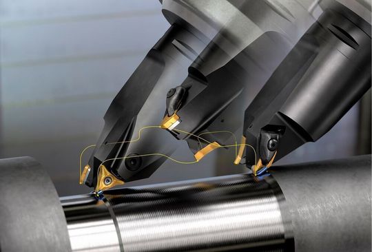 Durch die Partnerschaft von Sandvik Coromant mit HCL Technologies ist die Integration des Drehprozesses Primeturning in die Sofware Camworks gelungen. Damit soll das Drehen in alle Richtungen planbarer und produktiver werden. Durch die Partnerschaft von Sandvik Coromant mit HCL Technologies ist die Integration des Drehprozesses Primeturning in die Sofware Camworks gelungen. Damit soll das Drehen in alle Richtungen planbarer und produktiver werden.