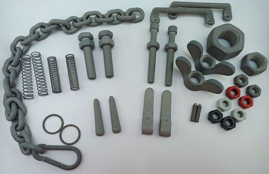 Zink-Thermo-Diffusion für unterschiedliche Materialien und Formen. Zink-Thermo-Diffusion für unterschiedliche Materialien und Formen.