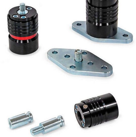The quick release fastener consists of two elements: the coupling GN 1050 and the tailored threaded stud GN 1050.1. The quick release fastener consists of two elements: the coupling GN 1050 and the tailored threaded stud GN 1050.1.