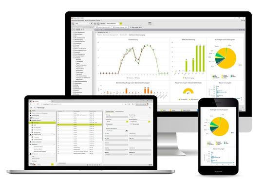 Blick auf das Dashboard: Das „PSIwms Release 2021“ bringt PSI-Click-Design und Activity Tracking zu Weiss Chemie + Technik. Blick auf das Dashboard: Das „PSIwms Release 2021“ bringt PSI-Click-Design und Activity Tracking zu Weiss Chemie + Technik.