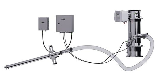 Der Vakuumförderer optimiert den Förderzyklus, vereinfacht die Bedienung und spart weitere Energie ein. Der Vakuumförderer optimiert den Förderzyklus, vereinfacht die Bedienung und spart weitere Energie ein.