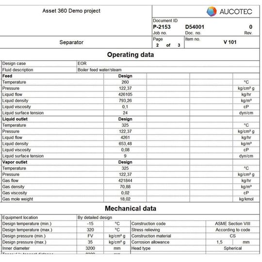 Asset 360: Screenshot eines Demo-Projektes Asset 360: Screenshot eines Demo-Projektes