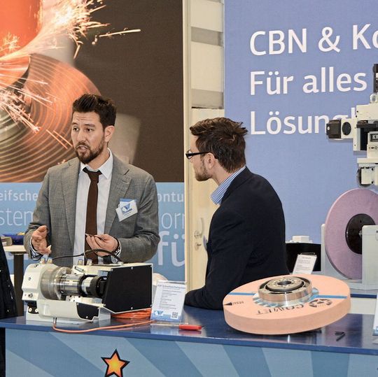 Die Grindtec als Abbild der gesamten Wertschöpfungskette der Schleiftechnik. Die Grindtec als Abbild der gesamten Wertschöpfungskette der Schleiftechnik.