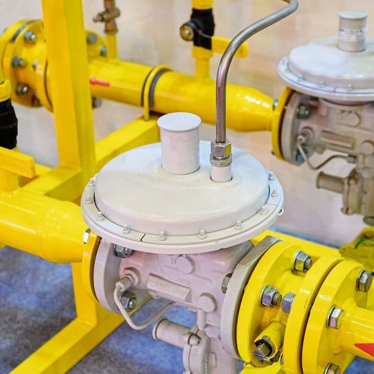 Gasmessung in einer Chemieanlage Gasmessung in einer Chemieanlage