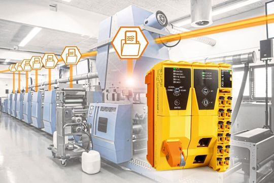 B&R permet une communication sûre et flexible entre automates de sécurité. Les avantages de la sécurité programmable peuvent être ainsi étendus aux réseaux inter-machines. B&R permet une communication sûre et flexible entre automates de sécurité. Les avantages de la sécurité programmable peuvent être ainsi étendus aux réseaux inter-machines.