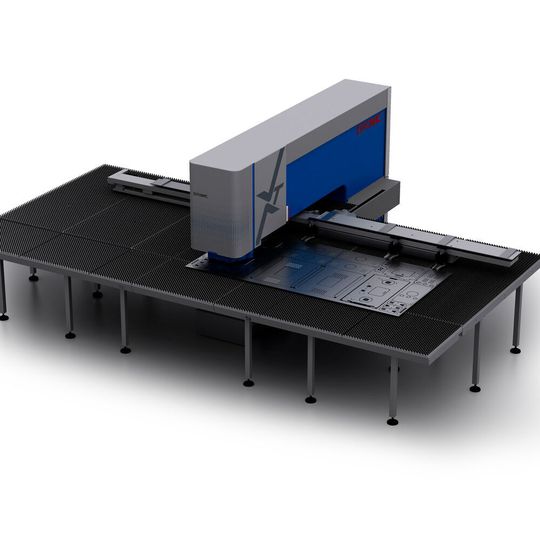 Konfigurierbar und effizient: Die Stanzmaschinen XT von Euromac arbeiten wahlweise elektrisch, hydraulisch oder hybrid angebtrieben. Konfigurierbar und effizient: Die Stanzmaschinen XT von Euromac arbeiten wahlweise elektrisch, hydraulisch oder hybrid angebtrieben.
