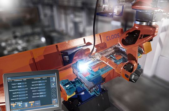 Die umfassend wirksame C-Gate IoT-Platform von Cloos gehört zu den Schweisstec-Highlights, heißtes. Mit ihr gelinge das ganzheitliche Monitoring von Qirox-Roboteranlagen und Qineo-Schweißgeräten, die ebenfalls auf der Messe in Halle 7 zu sehen. Die umfassend wirksame C-Gate IoT-Platform von Cloos gehört zu den Schweisstec-Highlights, heißtes. Mit ihr gelinge das ganzheitliche Monitoring von Qirox-Roboteranlagen und Qineo-Schweißgeräten, die ebenfalls auf der Messe in Halle 7 zu sehen.